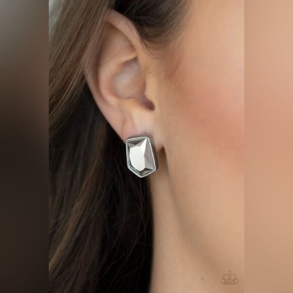 Indulge Me Silver Earrings (71) - Picture 1 of 2